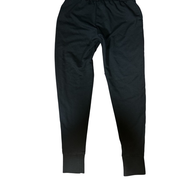 Free People Joggers Women’s Size XS Black Lounge Pants Drawstring Waist Pockets - Picture 6 of 6